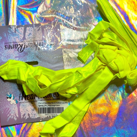 New Neon Yellow Leg Wraps - Picture 7 of 11